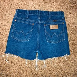 Wrangler jean shorts